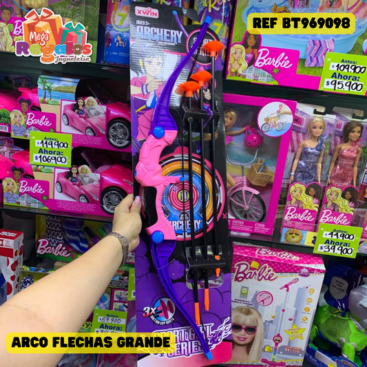 Arco flechas para niña