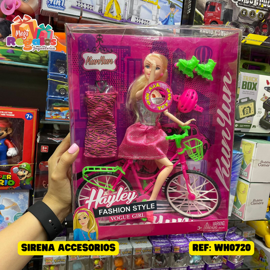 Barbie bicicleta