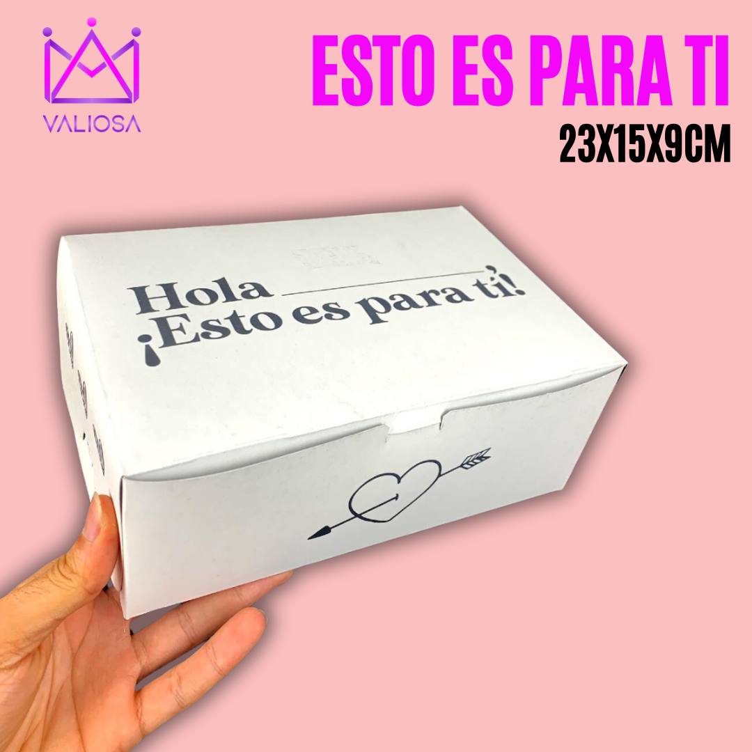 CAJA ESTO ES PARA TI