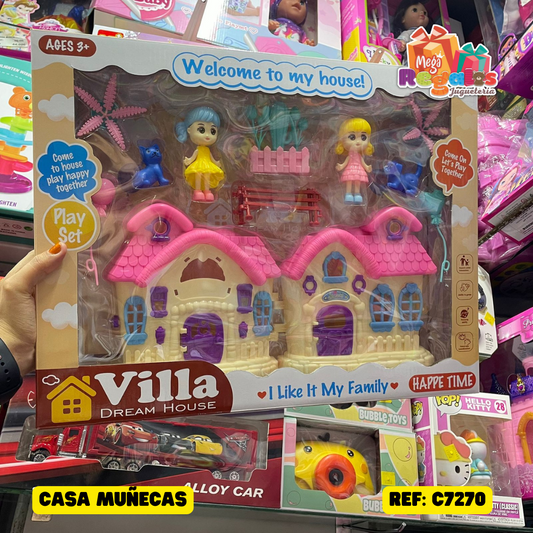 Casa muñecas mediana