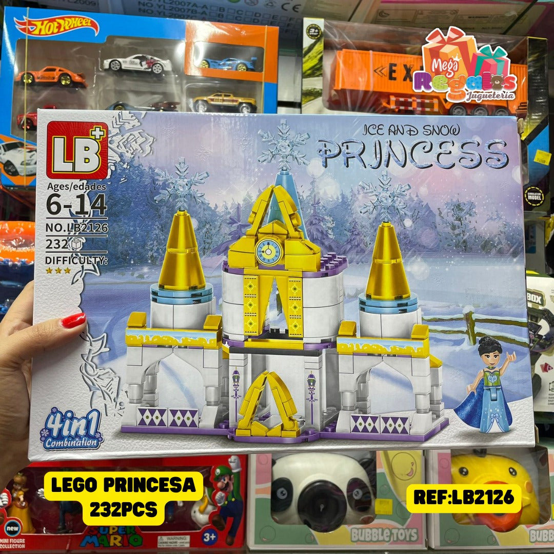 Lego princesa 232pcs