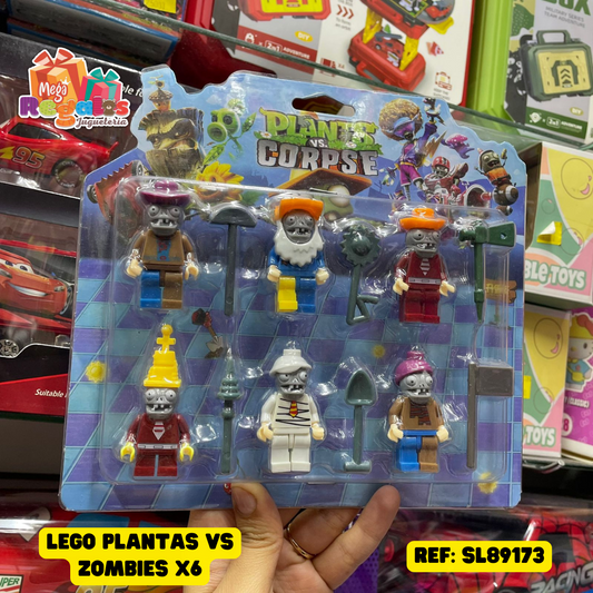 Lego Plantas VS Zombies X6