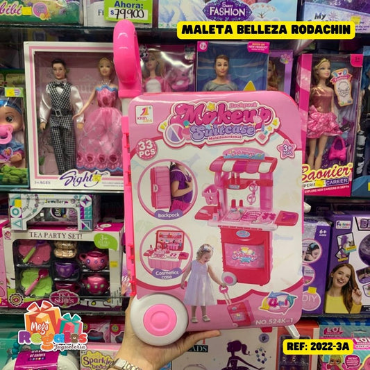 Maleta belleza ruedas