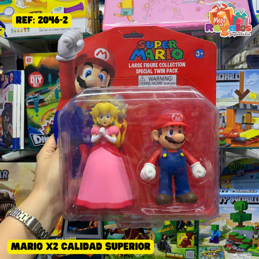 Mario x2 coleccionable