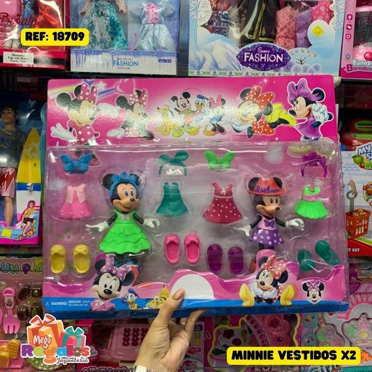 Minnie vestidos X2