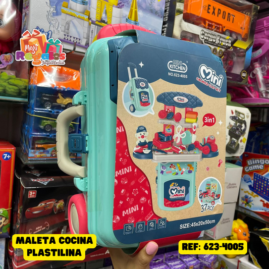 Maleta cocina plastilina