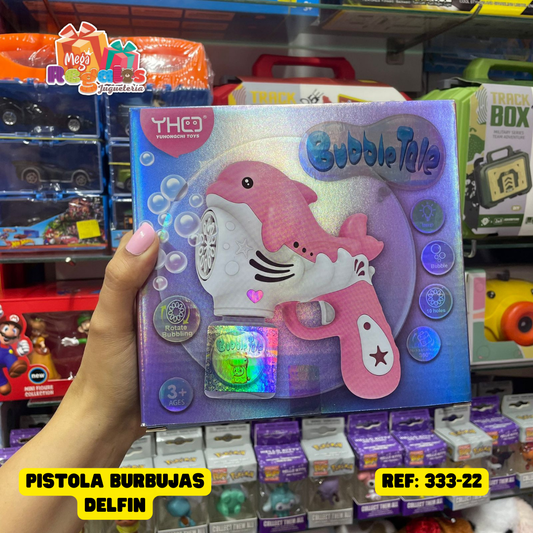 Pistola burbujas delfin