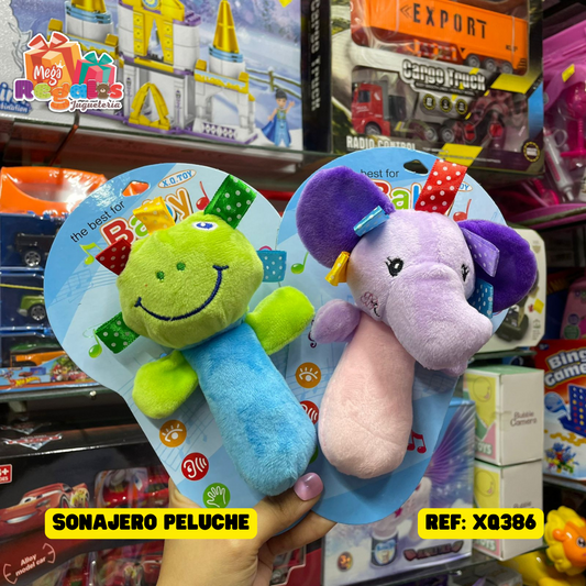 Sonajero peluche