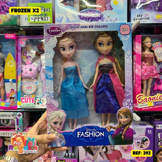 Muñeca Frozen X2